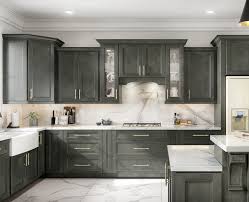 Off white cabinets in casual kitchen by kitchen craft cabinetry. Jarlin Cabinetry Rta Cabinets Gallery