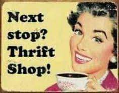 I'm closed today! Hope you have a marvelous Monday! New hours Tu,W,Th 10-5  F-Sa 9-5 Drop by tomorrow! 25 cent clothing!