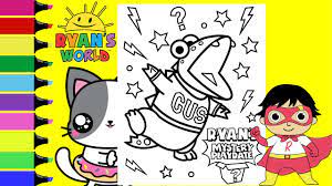 We did not find results for: Coloring Ryan S Mystery Playdate Gus Ryan S World Coloring Book Page Sprinkled Donuts Jr Youtube