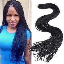 Whether you have short or long hair, you can micro braid them with extensions using the instructions we have given below. Amazon Com 10 Packs Pre Looped Thin Box Braid Crochet Twisted Hair 28 Inch Long Synthetic Hand Crochet Braids Micro Afro Kinky 3s Box Braids 50g Pack Synthetic Crochet Hair Extension Black Beauty
