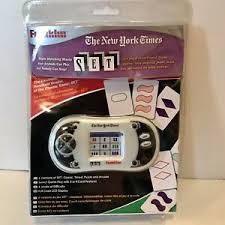 In honor of 75 years of the newspaper&aposs famous crossword puzzles, cun. Brutal Franklin The New York Times Set Handheld Game Nyt 100set New And Sealed Discounts On Clearance Www Sportseed In