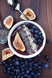 Blueberry And Fig Smoothie Bowl Smoothie Bowl Recipe Fig Smoothie Breakfast Smoothie Bowl