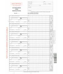 Regular Medication Chart No Carbon