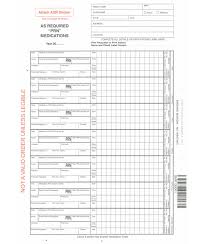 Regular Medication Chart No Carbon