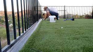 This will allow the turf to acclimate and make it easier to work with. Artificial Turf Installation A Diy Guide Synlawn