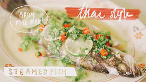Adakah sesuatu yang lebih nikmat daripada sepotong ikan yang ikan kukus adalah hidangan yang mudah dimasak sekaligus sehat dan cocok untuk dihidangkan kapan. Thai Style Steamed Fish æ³°å¼è'¸é±¼ Ikan Kukus Thailand Taste Of Thailand Youtube