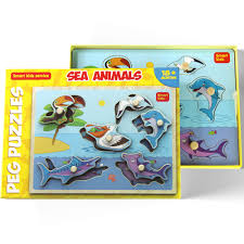 Check out these 7 great websites and apps for playing jigsaw puzzle video games online for free. Smart Kids Service Wooden Puzzles For Toddlers Toddler Puzzles For Boys Girls Wooden Peg Puzzles For Kids Sea Animals Set Jumbo Knobs Puzzle Gift Box Buy Online In Saint Vincent And The
