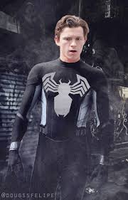 Do you know james holland? Spider Man Black Suit Tom Holland Fan Art By Dougssfelipe On Deviantart