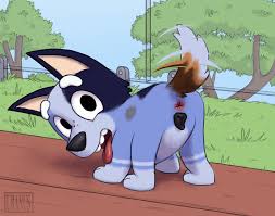 Post 5253129: Bluey_(series) Socks_Heeler