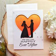 Discover the best bohemian wedding card designs to make your invitations, rsvp cards, and the entire wedding. Handmade Wedding Card Happily Ever After Bride And Groom Mr Mrs Card Handmade Card Greeting Card Wedding Card Diy Wedding Cards Handmade Wedding Cards