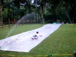 Clear the ground of any rocks, sticks or other small. 100 Ft Homemade Slip N Slide Youtube
