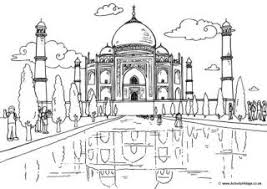 India Colouring Pages Colouring Pages Cultural Architecture Places Around The World