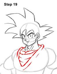 How to draw the body proportions accurately and effectively. Draw Goku Full Body Dragon Ball 19 Dragon Ball Painting Drawing Goku Goku Drawing