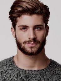 The best medium length hairstyles for men. His Hair Style Color Beard Medium Length Hair Men Mens Hairstyles Medium Haircuts For Men
