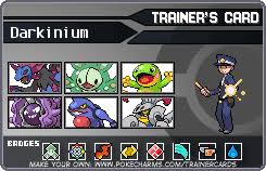 Pokecharms trainer card maker | creator programs. Make Your Own Personalized Trainer Card Smogon Forums