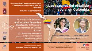 There are 70+ professionals named icsa, who use linkedin to exchange information, ideas, and opportunities. Conferencia Las Razones Del Estallido Social En Colombia Ried