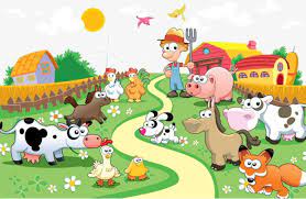 Farm Animals Png And Clipart Farm Cartoon Animal Illustration Kids Farm Animals