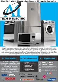 Universal appliance repair provides factory authorized service for most major brand name appliances. A1 Appliances Posts Facebook