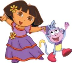 Dora and Boots (Dance to the Rescue) Vector by Kirbthecrossover