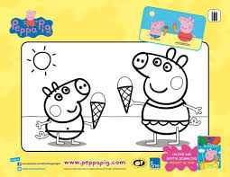 Free Printable Peppa Pig Coloring Page Sweeps4bloggers Peppa Pig Coloring Pages Peppa Pig Colouring Peppa Pig