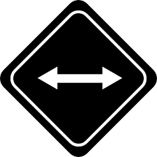 Traffic Signal With Double Arrow To Opposite Directions Free Vector Icons Designed By Freepik Vector Icon Design Vector Icons Vector Free