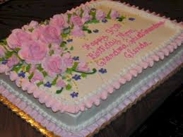49 Birthday Cake Ideas For Women Charmino Square Birthday Cake 90th Birthday Cakes Birthday Sheet Cakes