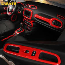 Larath Car Styling Car Accessories Interior Part Trim Frame Sticker Cover For Jeep Renegade 2015 2016 2017 Jeep Renegade 2015 Jeep Renegade Custom Car Interior