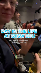 On the third day of @sxswedu, Eastside students manned the camera while  Macjournalism students captured behind the scenes photos and video about  the PBS News Student Reporting Labs documentary “Run, ...