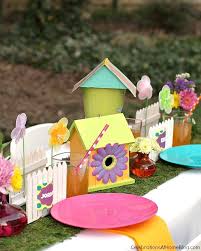 Birthday Celebration Ideas For Kids At Home Whimsical Kids Garden Party Ideas Celebrations At Home Kids Gardening Party Garden Party Decorations Gardening For Kids
