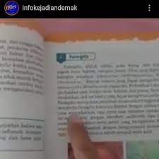 Buku ipa kelas 8 semester 2 kurikulum 2013 revisi 2017 menjadi salah satu rujukan materi pelajaran Heboh Virus Corona Tak Bahaya Di Buku Ipa Ini Kata Dindikbud Demak