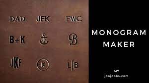 Brandcrowd logo maker is easy to use and allows you full customization to get the cattle logo you. Free Monogram Maker Generate Your Own Monogram In Seconds