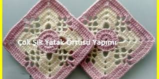 Cok Sik Yatak Ortusu Yapimi Tig Desenleri Tig Isleri Orgu