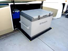 I smash through some pretty rough roads around here regularly and it hasn't budged yet. Rv Now With Jim Twamley Build Your Own Rv Slide Out Storage Tray Smokey Camping