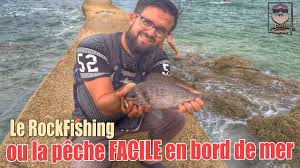 Le Rockfishing Ou La Peche Facile En Bord De Mer Peche Dorade Bar Et Vieille Au Leurre Youtube