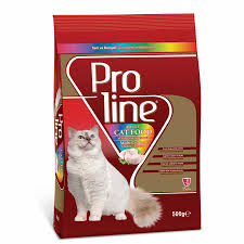 Proline Renkli Taneli Tavuklu Kedi Mamasi 500 Gr Yetiskin Kedi Mamasi Proline Proline Kucuk Paket