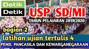Perhatikan gambar banyak siswa setiap kelas di sd merah putih berikut. Latihan Ujian Tertulis 4 Usp Sd Mi Ppkn Bag 2 Detik Detik Usp Sd Mi Youtube