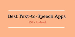 Covert text to speech with natural voice. Best Text To Speech Apps Educational App Store