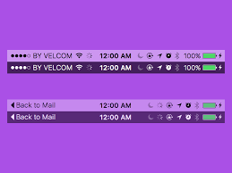 Ios 9 Status Bar Status Bar Free Design Resources