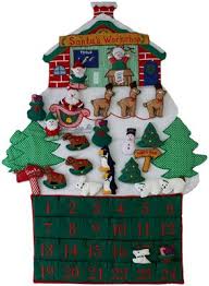 Santa S Workshop Fabric Advent Calendar Fabric Advent Calendars Vermont Christmas Company In 2020 Fabric Advent Calendar Christmas Advent Calendar Felt Advent Calendar