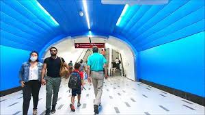 The Line 3 Is One Of The Seven Lines That Currently Make Up The Metro De Santiago In Chile It Unites The Communes Of Quilicura C Chile Tours Chile Santiago