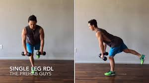 The romanian deadlift should be a staple of any strength and conditioning unlike a normal romanian deadlift, the single leg romanian deadlift adds a component of balance to the exercise. Single Leg Rdl Youtube
