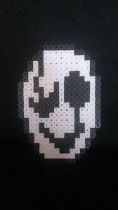 Undertale Gaster Pixel Art Bead Sprite Pick Regular Or Glow In The Dark Pixel Art Pixel Art Pattern Bead Sprite
