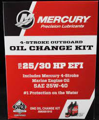 Shop Deals On Mercury Outboard Oil Change Kit 25 30 Hp 4 Stroke