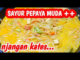 4.221 resep pepaya muda ala rumahan yang mudah dan enak dari komunitas memasak terbesar dunia! Cara Memasak Sayur Pepaya Muda Resep Sayur Lodeh Pepaya Muda Youtube