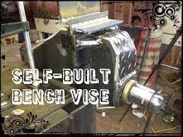 Youtube Bench Vise Welding Cast Iron Built In Bench