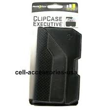 Details About Nite Ize Clip Case Executive Genuine Leather Universal Phone Holster Xxl Black