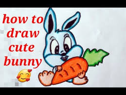 رسم ارنب كرتون كيوت رسم للاطفال سهل وبسيط how to draw cute bunny easy youtube cute drawings cartoon drawings drawing for kids