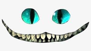 In fact she was now more than nine feet high, and she at once took up the little golden key and hurried off to the garden door. Cheshire Cat Smile Png Alice In Wonderland Png Transparent Png Kindpng