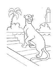 People who are suffering from depression. Bagheera Jungle Book Coloring Pages Coloring And Drawing