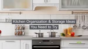 31 kitchen organization & storage ideas